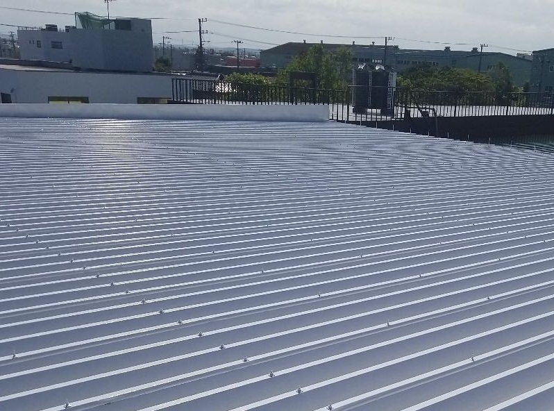 千葉県市原市工場 屋根塗装 プレミアム無機遮熱塗料