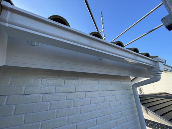 千葉県市原市K様邸　付帯塗装（横樋・縦樋・シャッターBOX塗装）