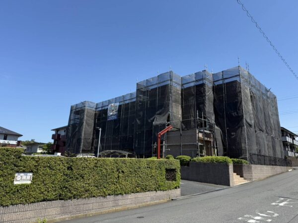 【大規模修繕工事】千葉県袖ケ浦市マンション　工事着工