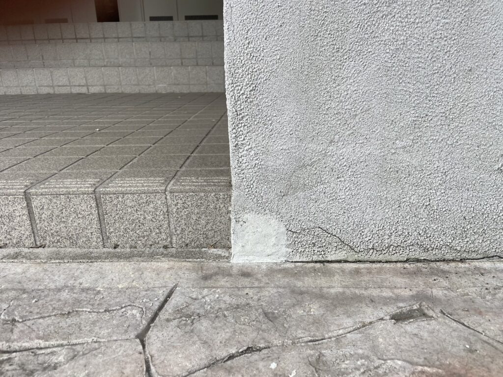 基礎補修施工後