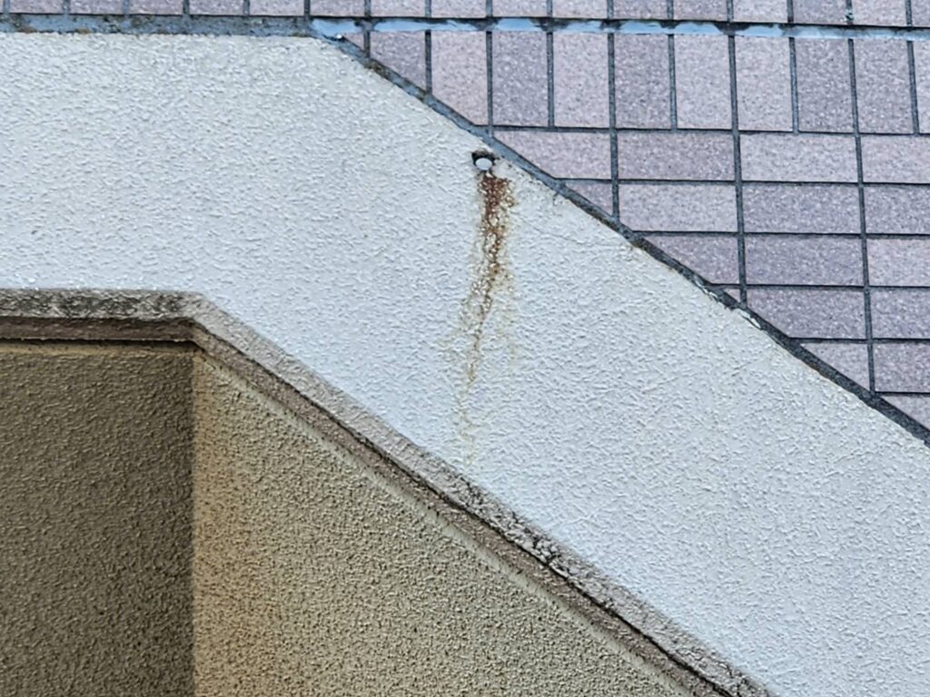 外壁(モルタル部分)