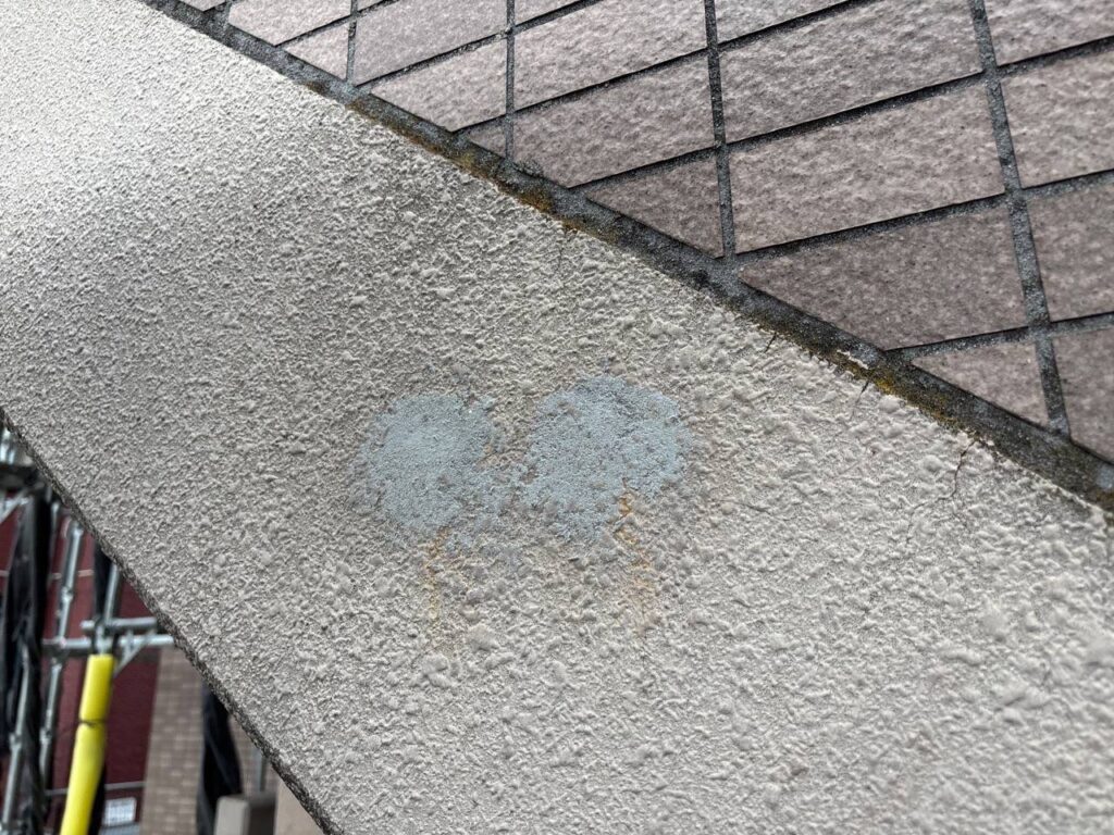 ①爆裂補修施工後