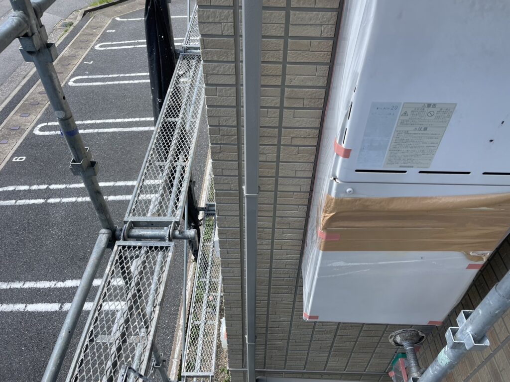 縦樋塗装完了