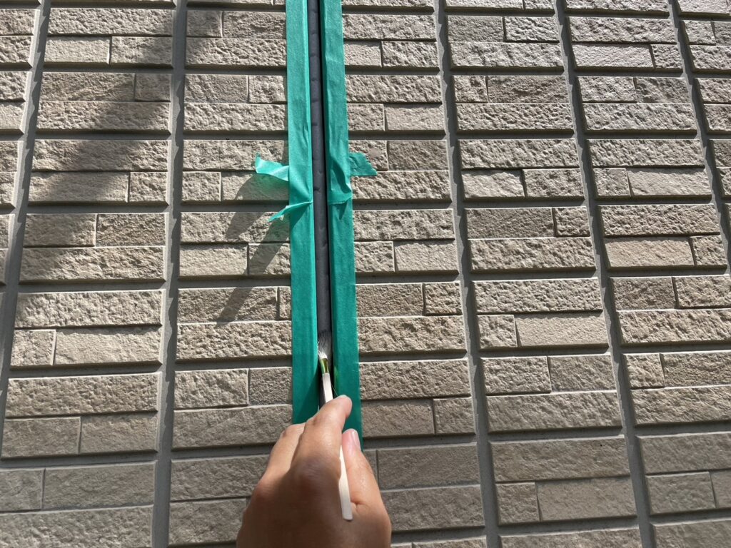 コーキングプライマー塗布
