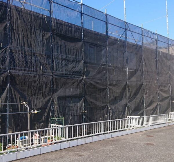 【大規模修繕工事】千葉県袖ケ浦市アパート　工事着工