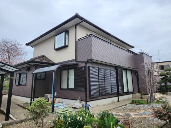 千葉県袖ケ浦市O様邸　外壁塗装工事完了
