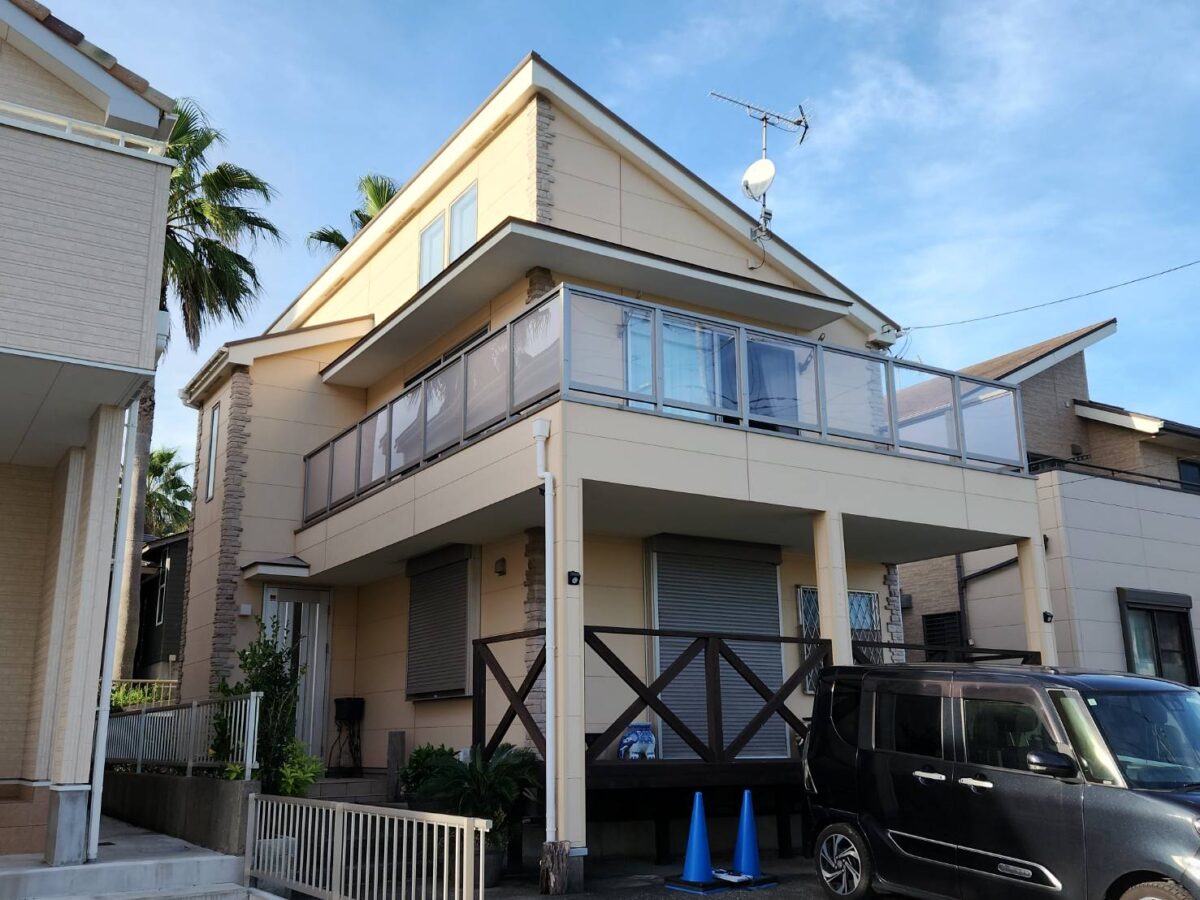 潮風にも負けない強い塗膜に