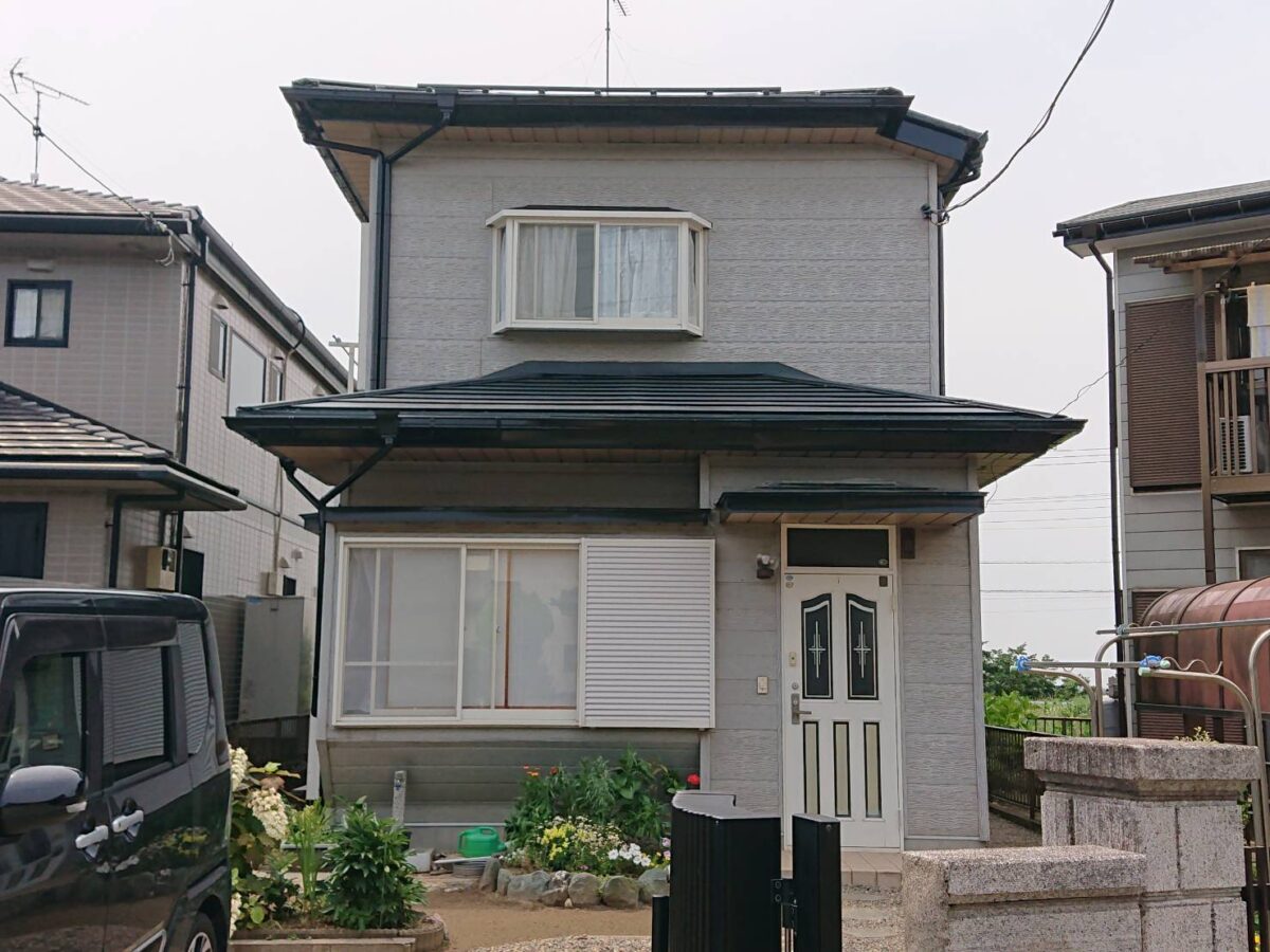 屋根と付帯部分を美しく部分塗装で住まい全体の印象を引き締める