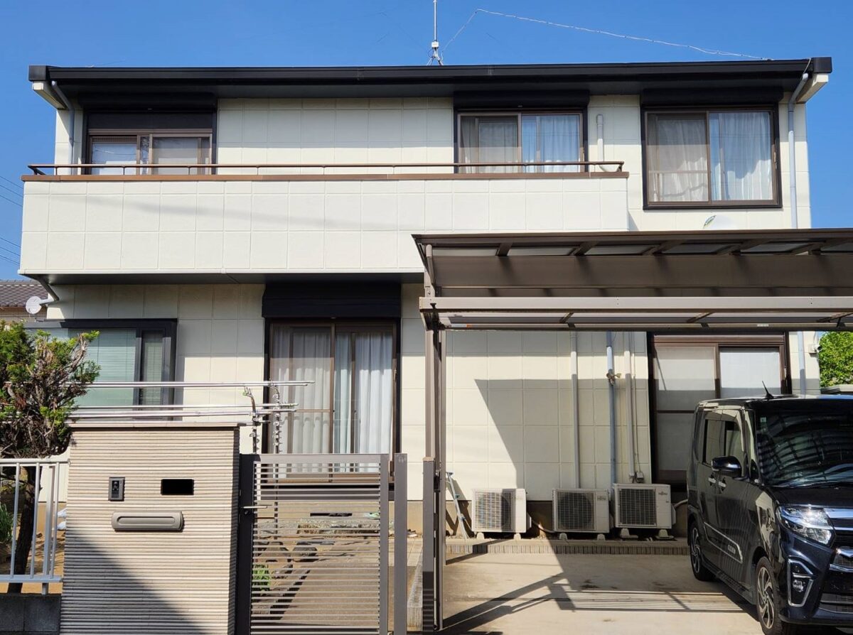 無機塗料で、いつまでも美しく。耐久性と上質感を兼ね備えた外観へ