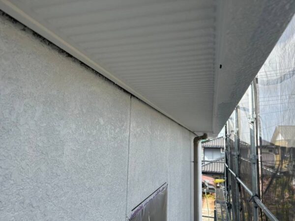 千葉県市原市S様邸　付帯塗装（軒天塗装）
