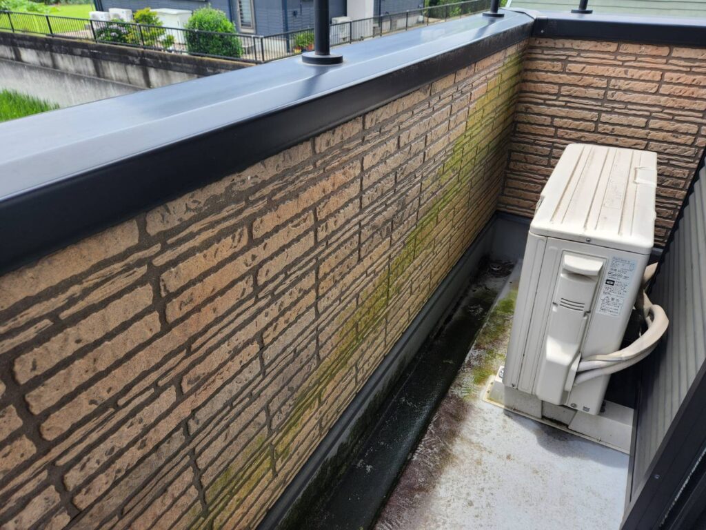 外壁(バルコニー部分)