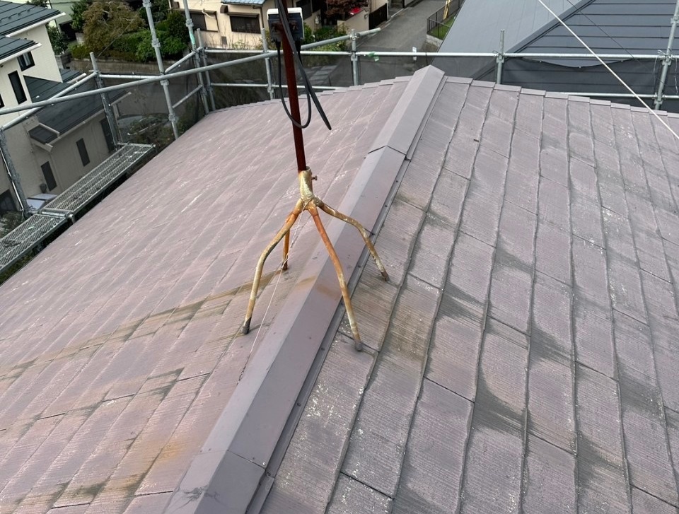 屋根棟板金工事