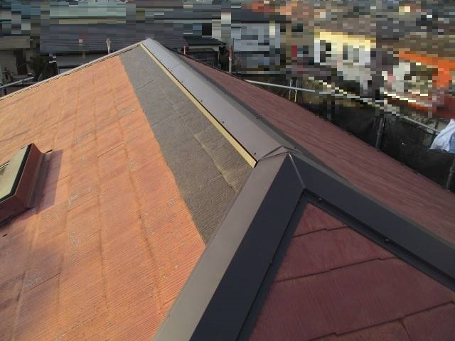 千葉県市原市M様邸 屋根棟板金工事