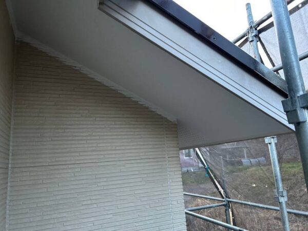 千葉県市原市Y様邸　付帯塗装（軒天塗装）