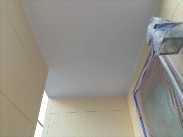 千葉県市原市Y様邸　付帯塗装（軒天塗装）