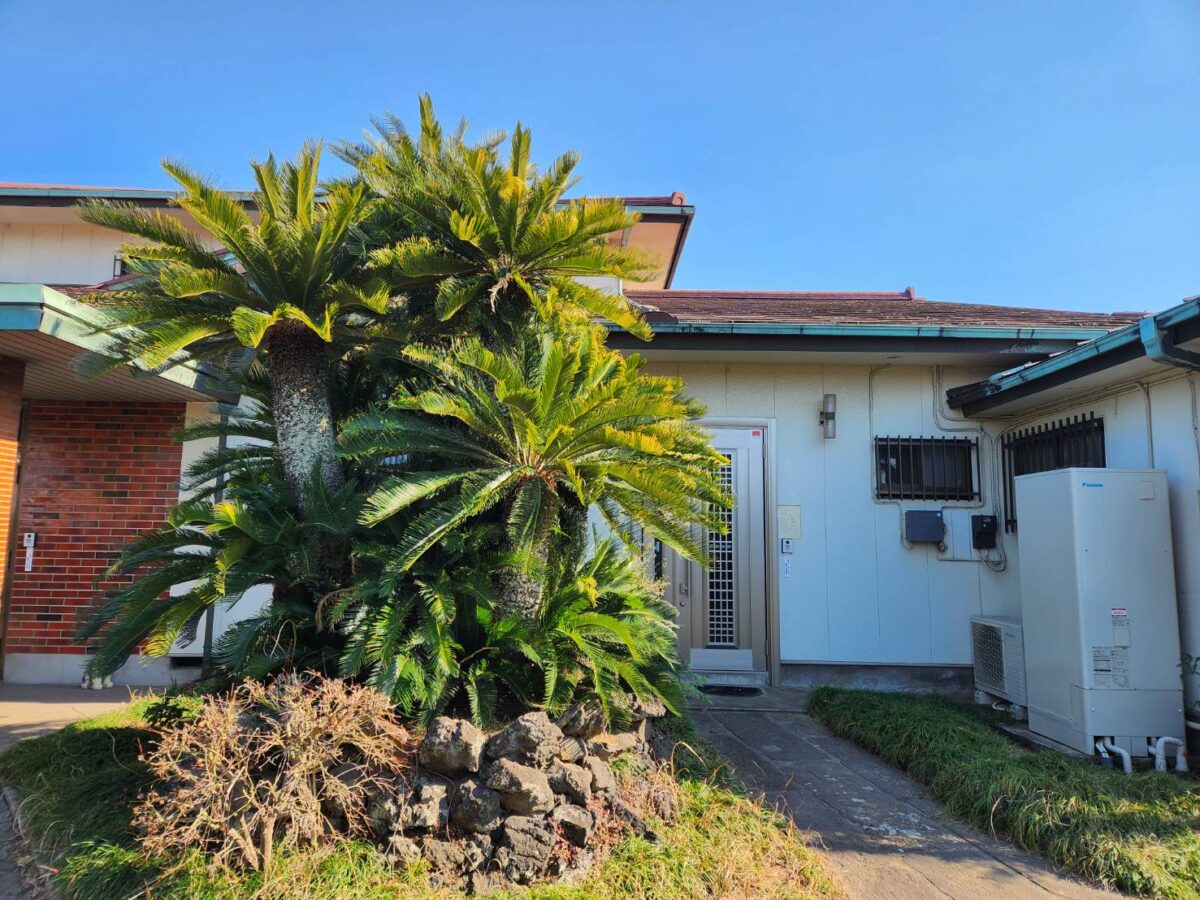 美しい植栽と調和された上質な和モダン