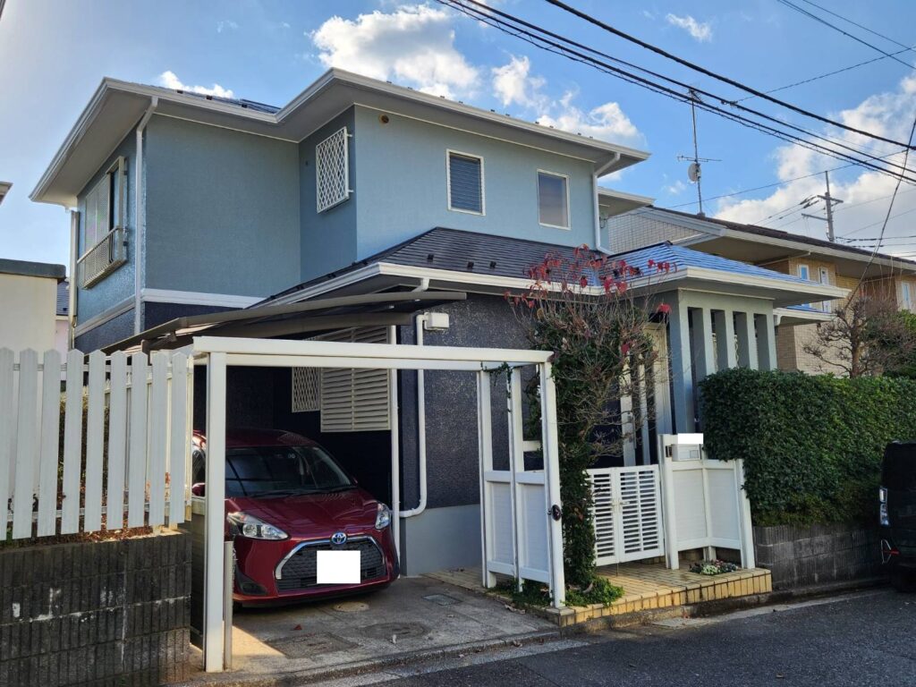 千葉県千葉市M様邸 屋根・外壁塗装 プレミアム無機塗料