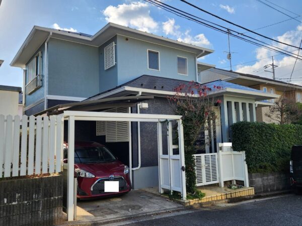 千葉県千葉市M様邸　屋根・外壁塗装工事完了
