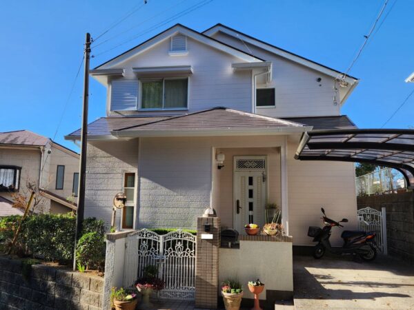 千葉県市原市K様邸　塗装工事完了