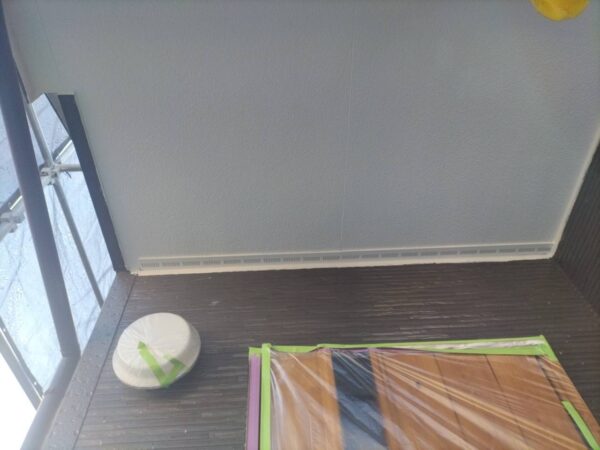 千葉県市原市N様邸　付帯塗装（軒天塗装）