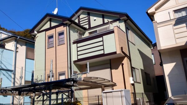千葉県千葉市H様邸　塗装工事完了