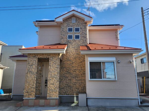 千葉県市原市A様邸　塗装工事完了