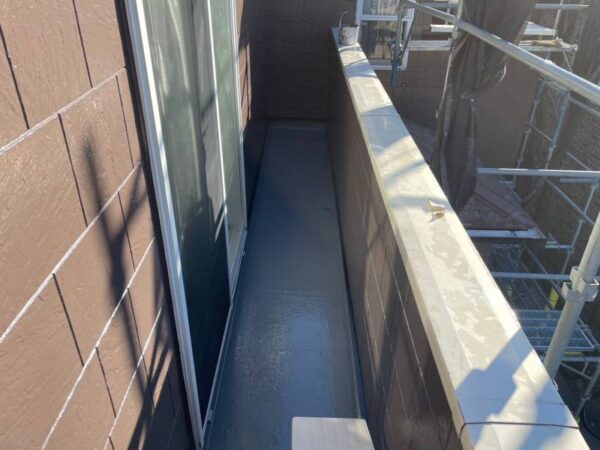 千葉県市原市T様邸　ベランダ塗装