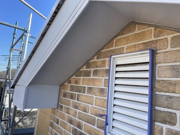 千葉県市原市A様邸　付帯塗装（軒天塗装）