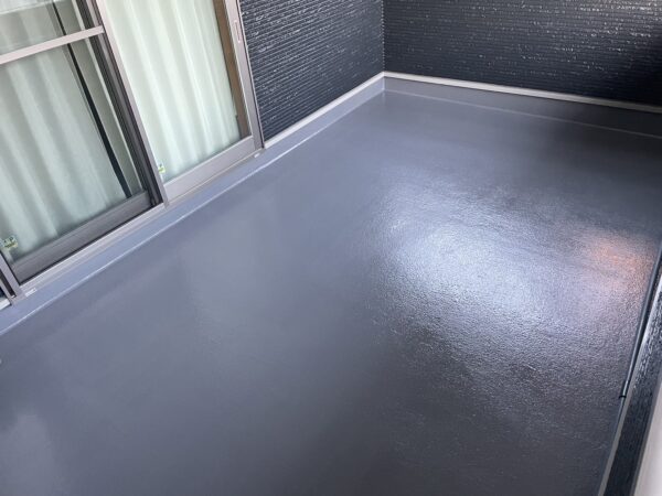 千葉県市原市Y様邸　ベランダ塗装