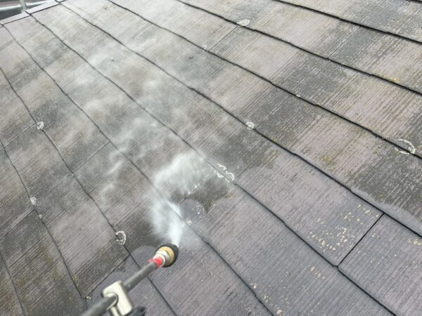 千葉県袖ケ浦市K様邸　塗装工事開始