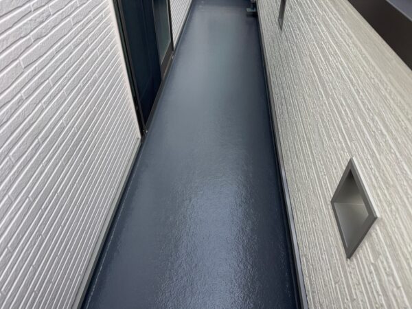 千葉県市原市K様邸　ベランダ塗装