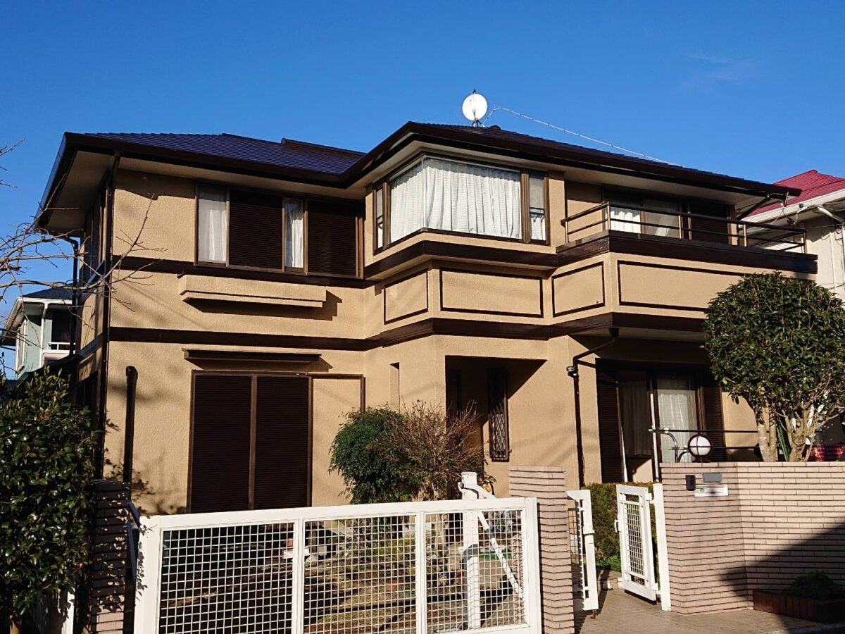 家族の時間を包み込む優しい色設計の外壁塗装