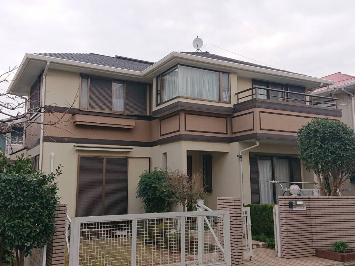 家族の時間を包み込む優しい色設計の外壁塗装