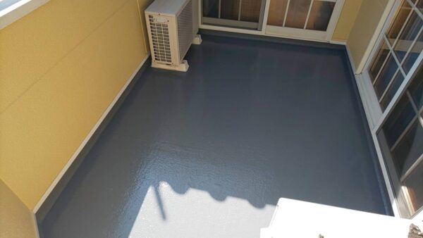 千葉県いすみ市S様邸　ベランダ塗装