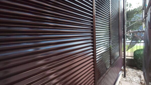 千葉県市原市N様邸　付帯塗装（雨戸・戸袋塗装）