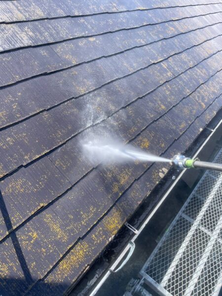 千葉県市原市M様邸　塗装工事開始