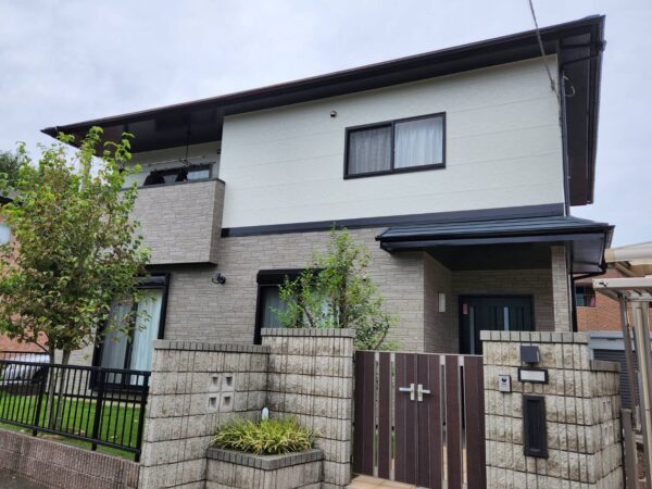 千葉県四街道市H様邸　塗装工事完了
