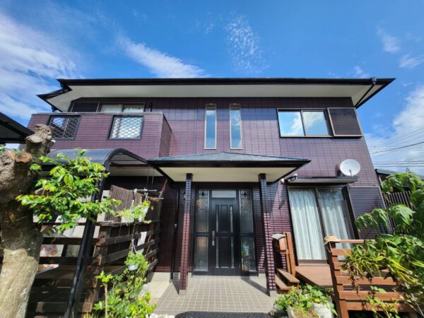 千葉県市原市H様邸　塗装工事完了