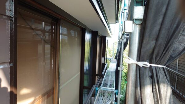 千葉県市原市S様邸　付帯塗装（横樋・木部塗装）