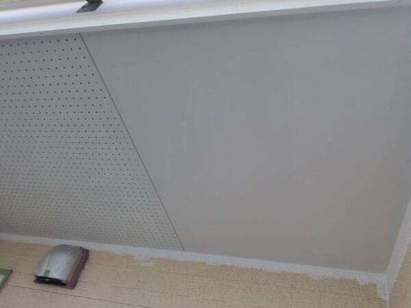 千葉県市原市K様邸　付帯塗装（軒天塗装）