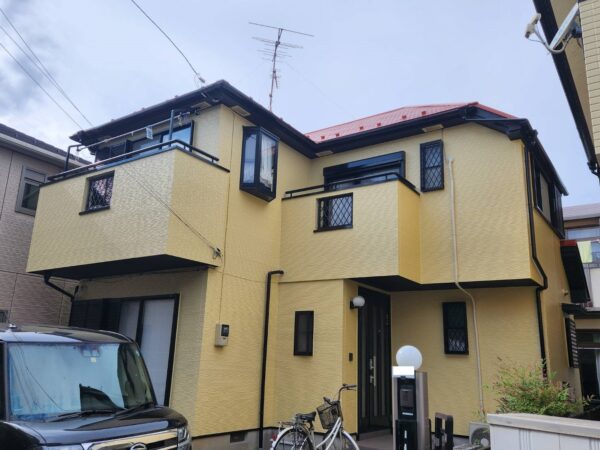 千葉県千葉市M様邸　塗装工事完了