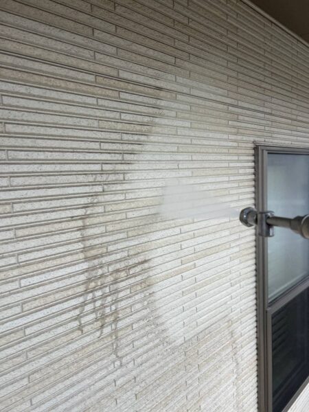 千葉県袖ケ浦市S様邸　洗浄作業