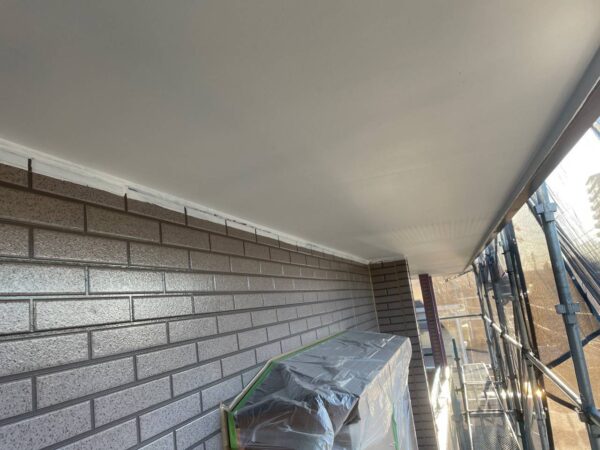 千葉県市原市T様邸　付帯塗装（軒天塗装）