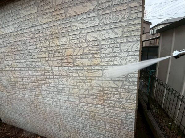 千葉県市原市F様邸　洗浄作業