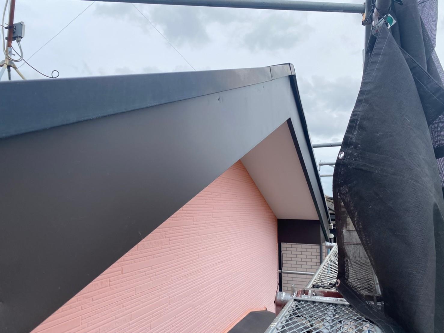 千葉県市原市O様邸 破風板金巻き工事