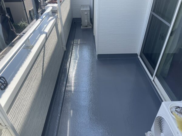 千葉県千葉市T様邸　ベランダ塗装