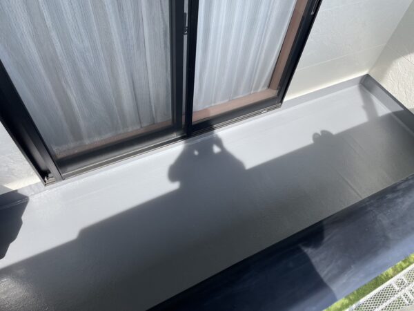 千葉県四街道市H様邸　ベランダ塗装
