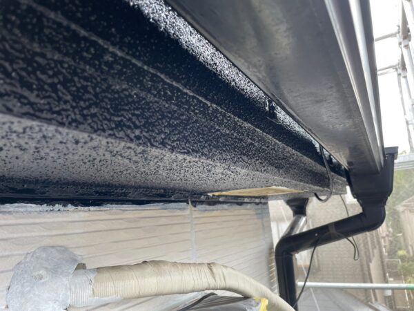 千葉県千葉市M様邸　付帯塗装（軒天・破風板塗装）