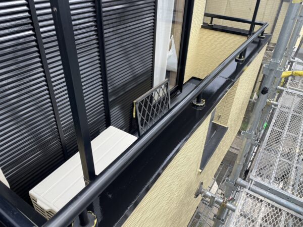 千葉県千葉市M様邸　付帯塗装（ポスト・ベランダ塗装）