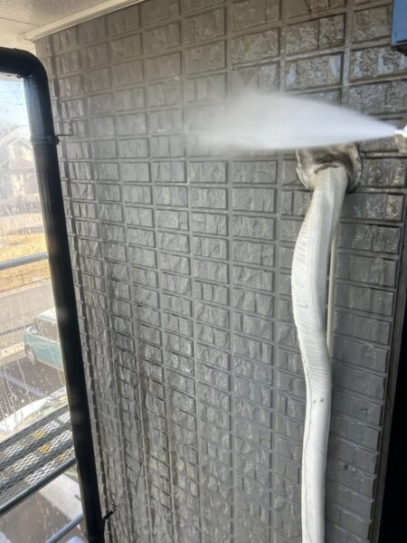 千葉県市原市アパート　洗浄作業